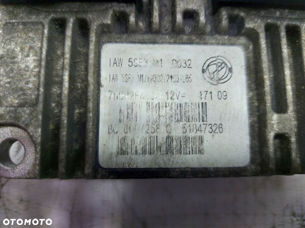 Komputer Sterownik Silnika 51847326 Fiat Punto 1.2 - 6