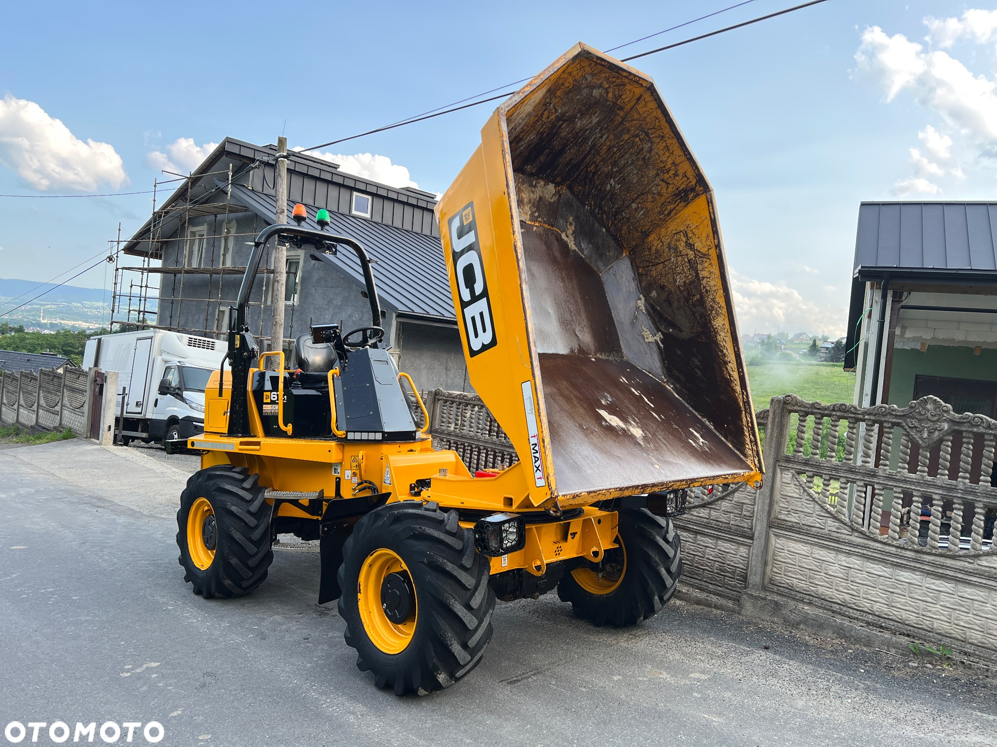 JCB 6T-1 ST * Wozidło Budowlane Obrotowe JCB 6 Ton * JAK NOWE * 1050 Godzin * - 8