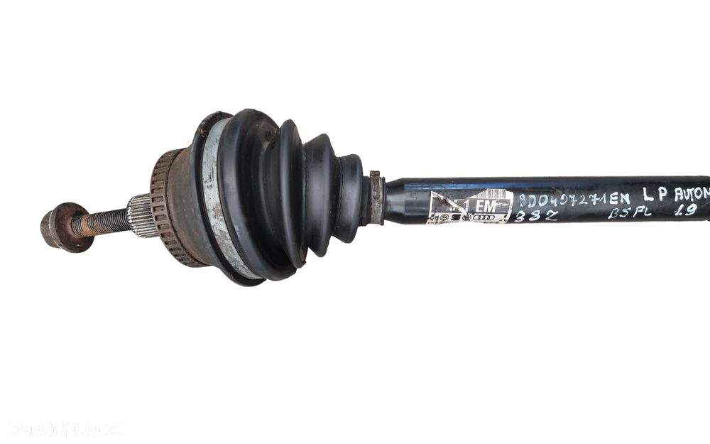 PÓŁOŚ PÓŁOSIE AUTOMAT PRZÓD LEWA LUB PRAWA VW PASSAT B5 FL 1.9TDI 1.8T 2.0B 8D0407272EM  8D0407271EM - 4