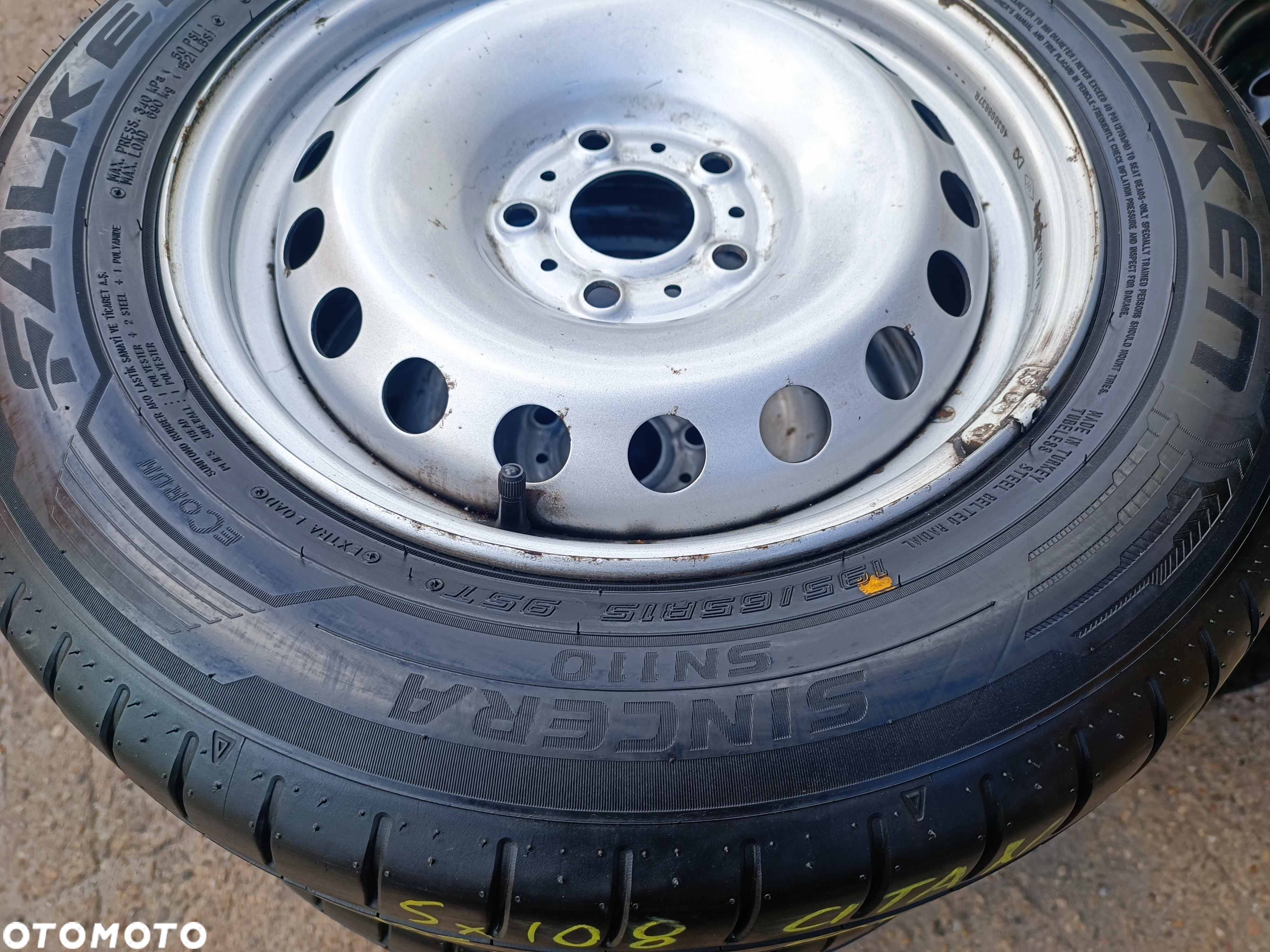 5x108 Felgi Stalowe Stal 15 Koła Letnie Lato RENAULT KANGOO II 2 Mercedes Citan W415 SAFRANE LAGUNA I Legnica ALU-RAD 5-7mm 195/65 - 9
