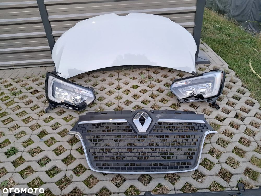 Maska pas przedni przodu zderzak atrapa grill MASTER IV 4 przód przednia pokrywa silnika błotnik prawy 2019> - 2