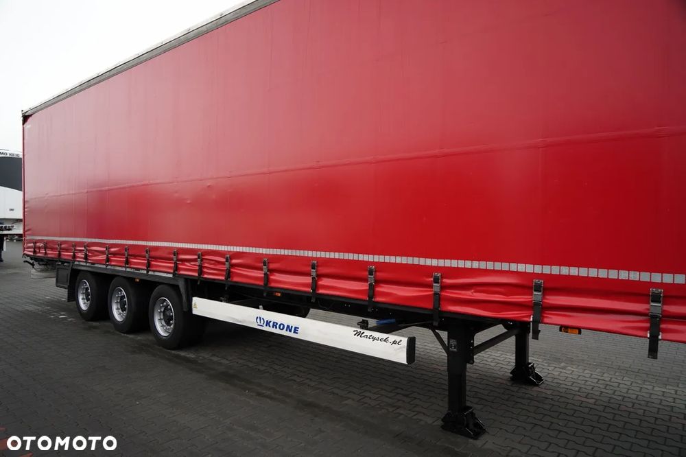 Krone FIRANKA / MEGA / OŚ  PODNOSZONA / LOW DECK / - 9