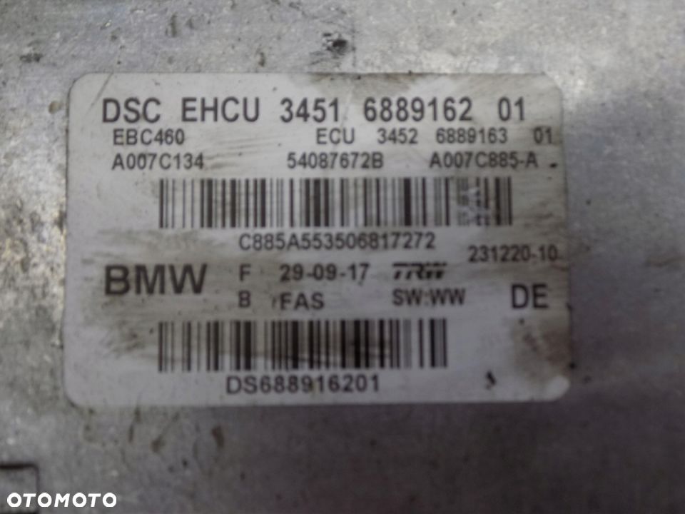 BMW G11 G12 POMPA HAMULCOWA ABS 6889162 - 5