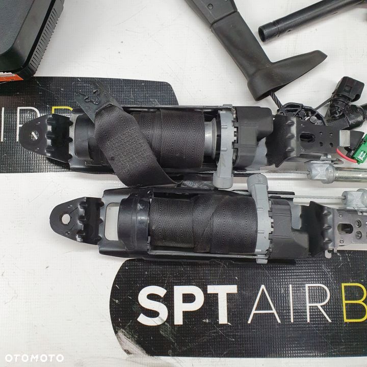 VOLVO XC60 DESKA ROZDZIELCZA KONSOLA KOKPIT PULPIT PODUSZKI AIRBAG AIR BAG PASY DOPINACZE KIT SET - 9