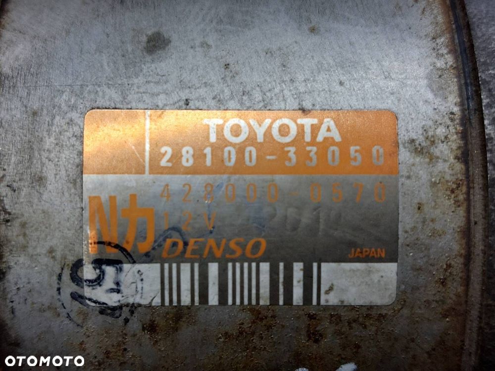 ROZRUSZNIK TOYOTA YARIS I 1.4 D4D 28100-33050 ID: 238345 - 2
