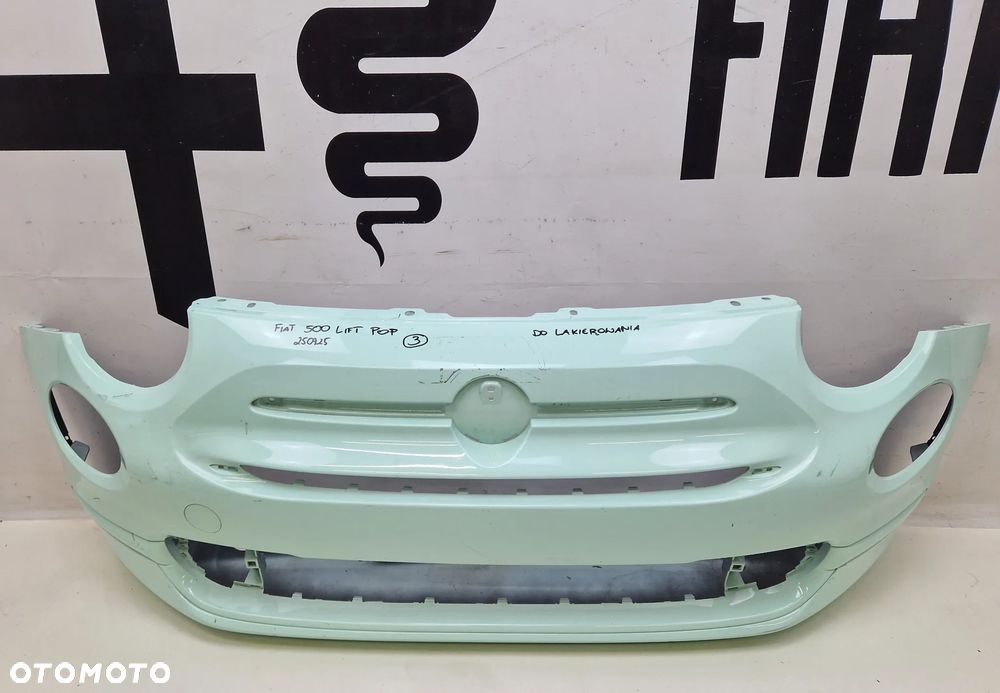 Zderzak przód przedni Fiat 500 Lift FL - 1