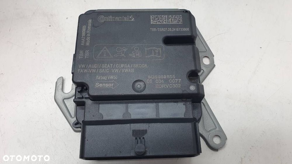 PODUSZKI AIRBAG KOMPLET WYSTRZELONE USZKODZONE SEAT LEON IV DO REGENERACJI - 2