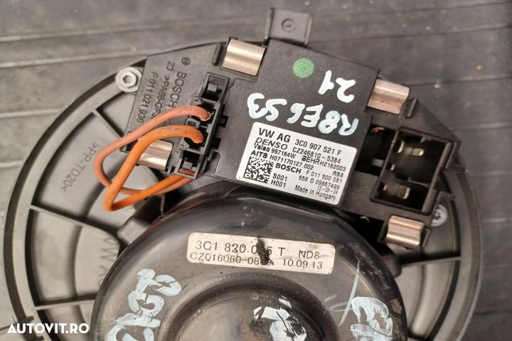 Ventilator aeroterma 3C1820015T 3C1820015T Volkswagen VW Passat B7 [2 - 4