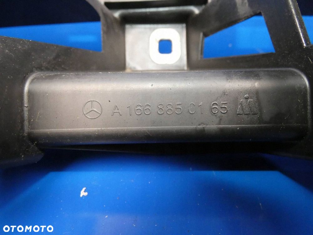 MERCEDES ML W166 ABSORBER ŚLIZG ZDERZAKA TYŁ TYLNY - 3
