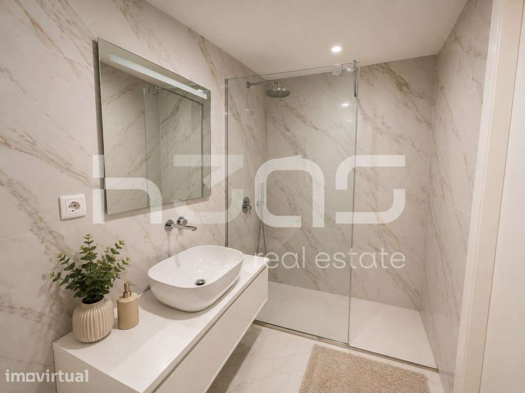 Apartamento T3 com Acabamentos Modernos, Varandas Amplas e Churrasq... - Grande imagem: 5/8