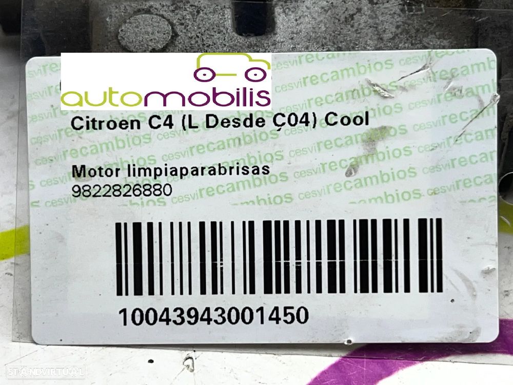 Limpa Vidros CITROËN C4 I (LC_) Ref. 404638 - NO. 340059 - 4