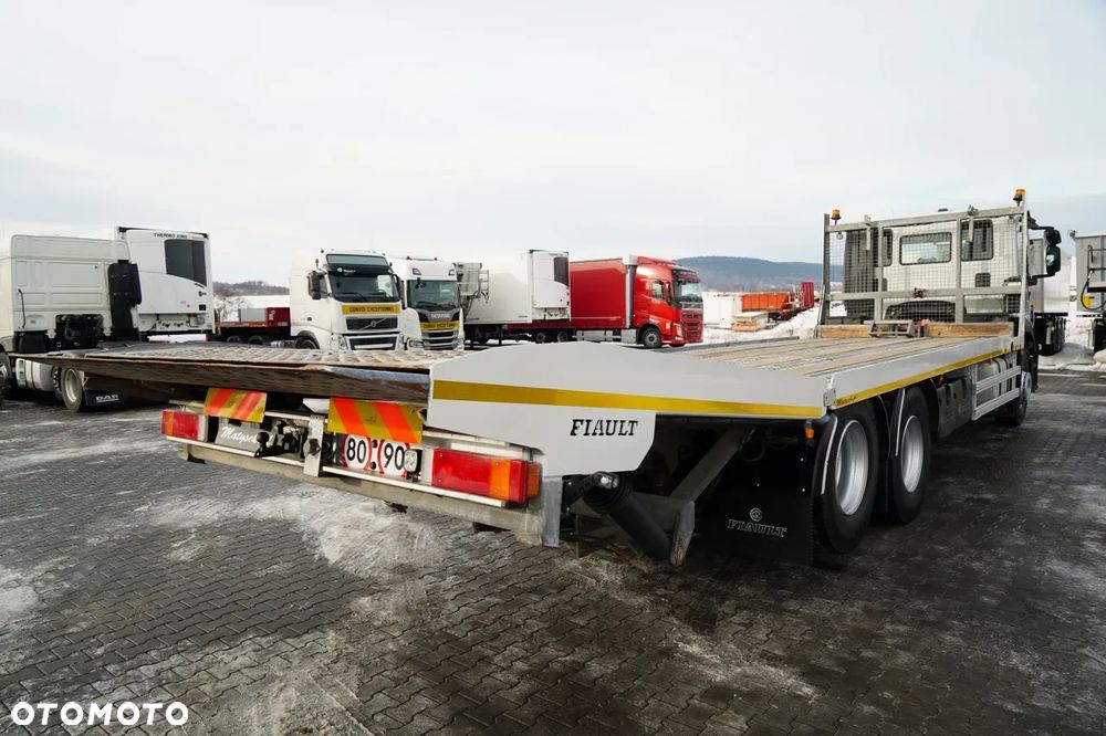 Iveco STRALIS 360 / 6X2 /  LAWETA / PLATFORMA 9,3 M / NAJAZDY HYDRAULICZNE / WYCIĄGARKA / OŚ PODONOSZONA  / EURO 6 - 18