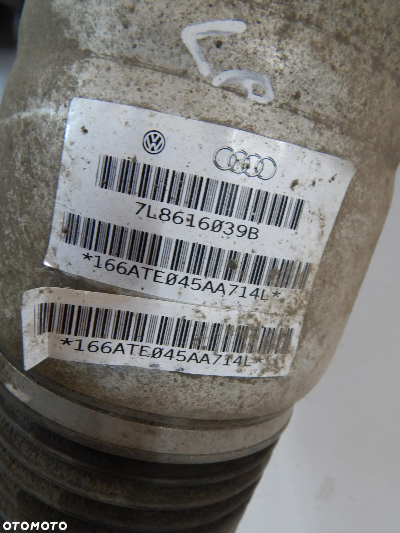 Amortyzator przód NIVO miech Audi Q7 4L Touareg cayenne 04-15 Łuków części - 3