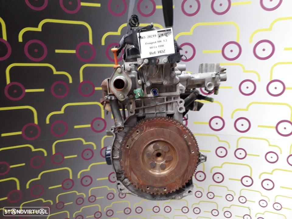 Motor Peugeot 106 1.2 i 60 Cv de 1998 - Ref: HDZ - NO20219 - 3