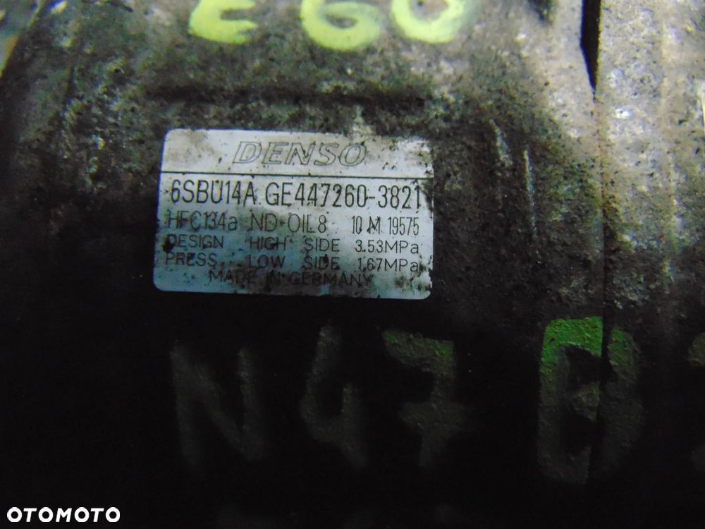 Sprężarka klimatyzacji BMW e90 e87 e60 n47D20C cena sztuka - 8