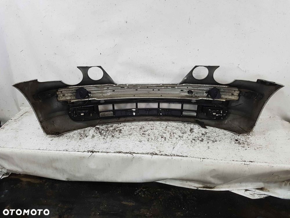 ^ ZDERZAK PRZÓD PRZEDNI DO BMW E46 COMPACT TITANSILBER SREBRNY HALOGENY - 5