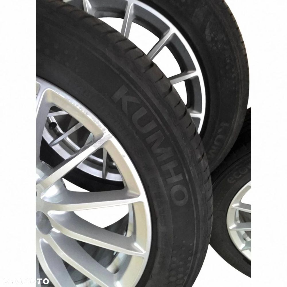 KOMPLET KÓŁ FELG ALUMINIOWYCH + ŚRUBY AUDI A4 A5 A6 225/50R17 8W0601025AE - 11