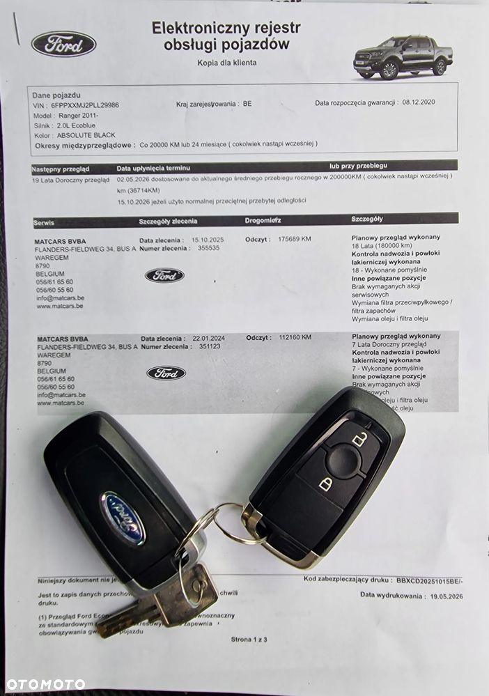 Ford Ranger 2,0 l EcoBlue Autm Wildtrak - 40