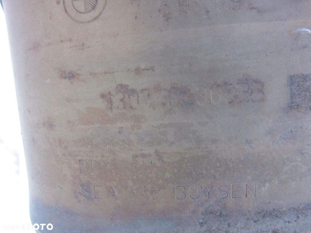 BMW 3 F30 F36 328i N20 N26 WYDECH TŁUMIK KOŃCOWY KATALIZATOR 18307621868 - 10