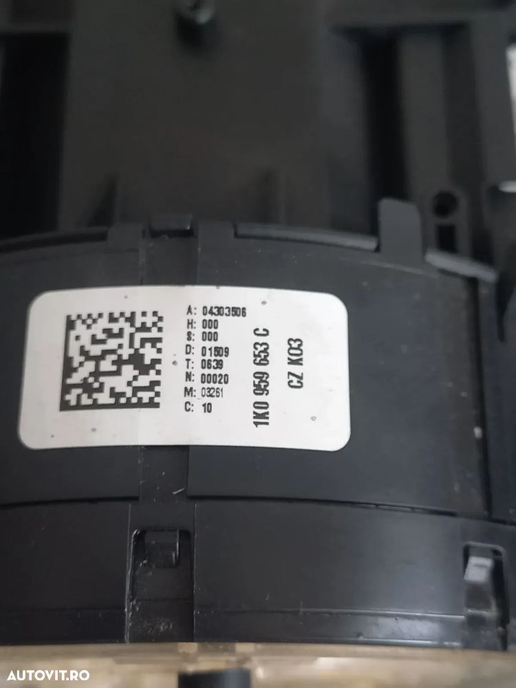 Spira Spirala Volan Maneta Semnalizare Stergatoare Vw Seat Skoda Cod 1KC 1KG 1KJ - 9