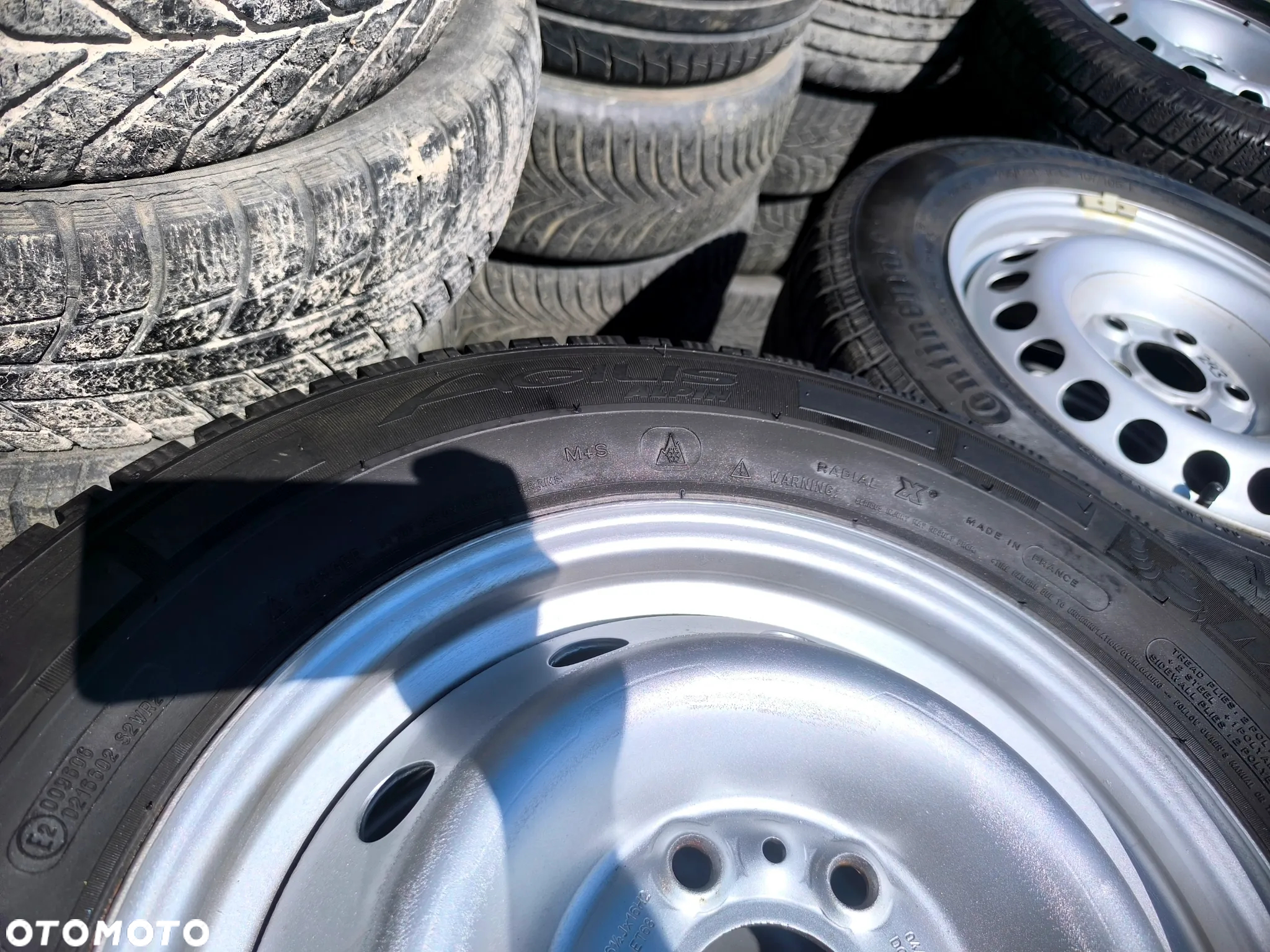 6x125 Felgi Stalowe Stal 16C 16 C Koła Zimowe Zima IVECO DAILY II 2 III 3 IV 4 eDAILY EV 8mm Legnica ALU-RAD 225/65 23r. - 7