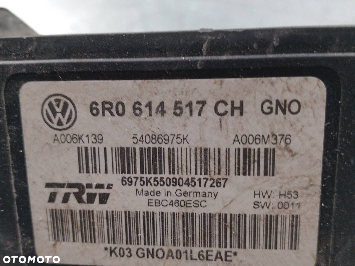 POMPA ABS SKODA RAPID 6R0614517CH  A006K139  54086975K  A006M376 1.0 TSI - 7