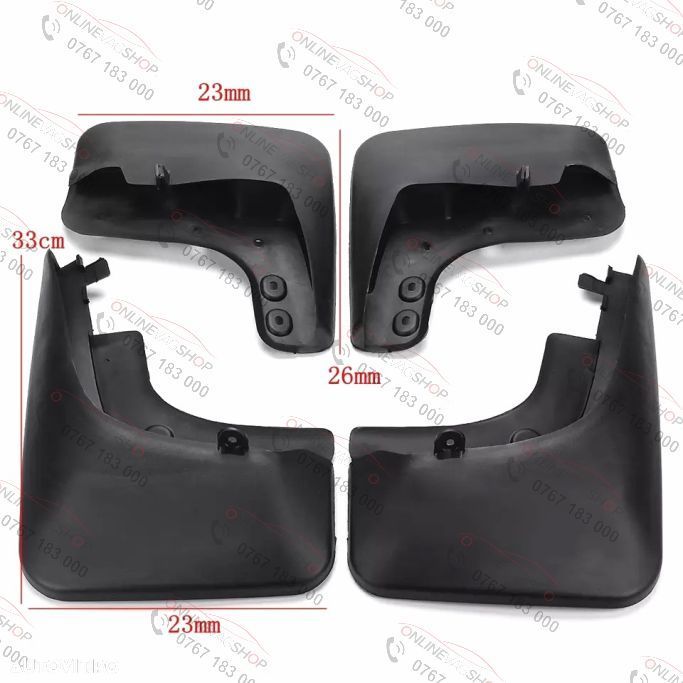 Set aparatori noroi pentru Volkswagen Tiguan an 2007-2015 - 6