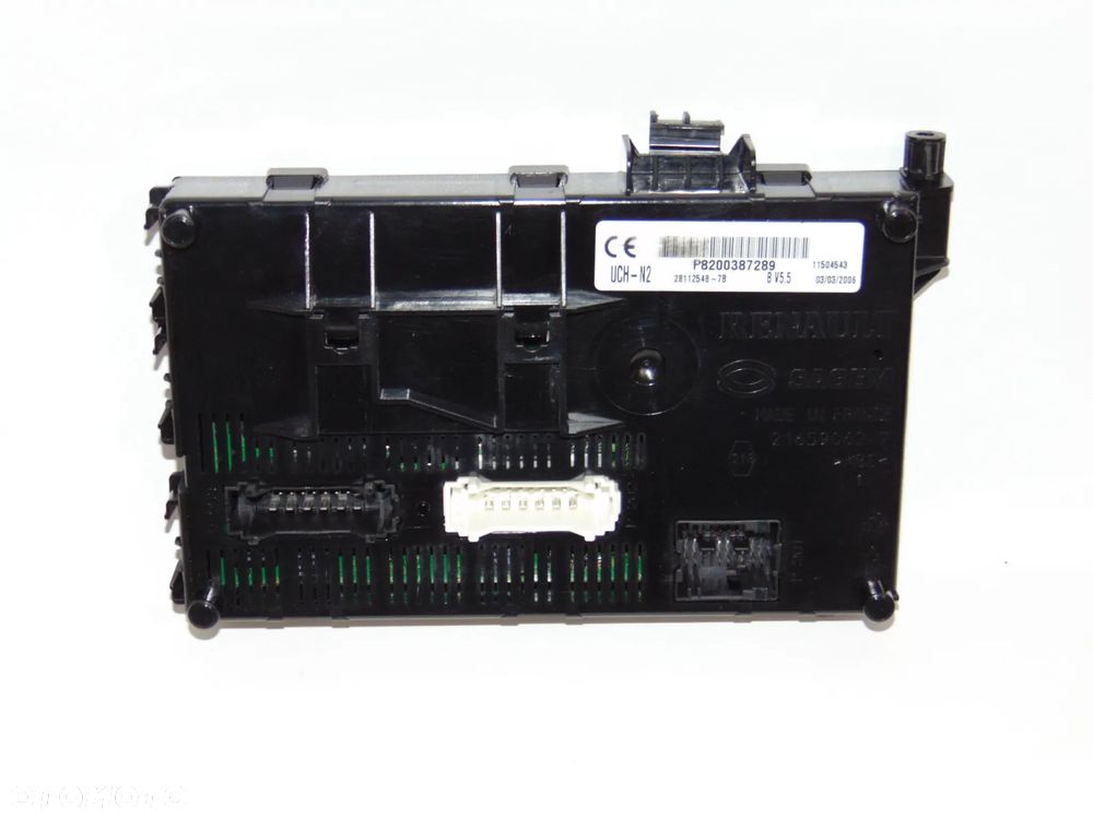 Moduł sterownik UCH-N2 P8200387289 Renault Clio 2 II FL lift 01-09r - 7
