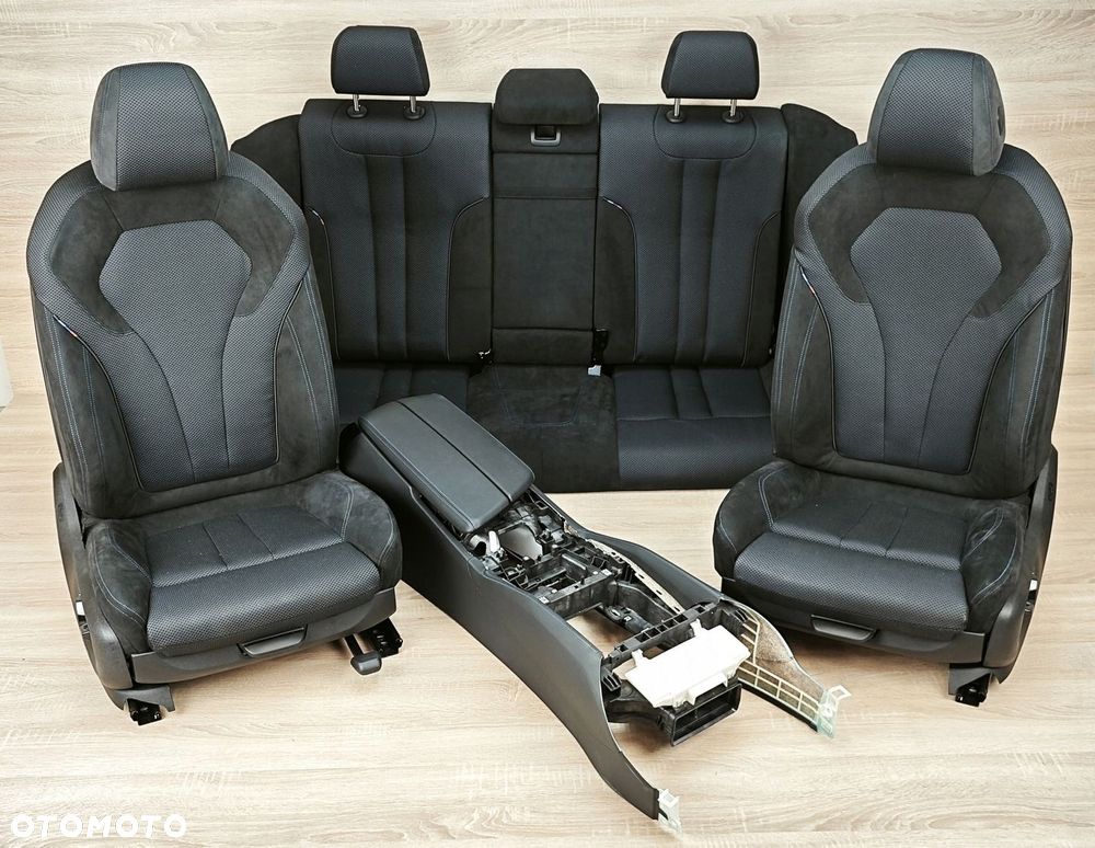 FOTELE BMW 5 G30 SEDAN LIFT LCI M-PAKIET SPORT AMBIENTE 34 km EUROPA - 1