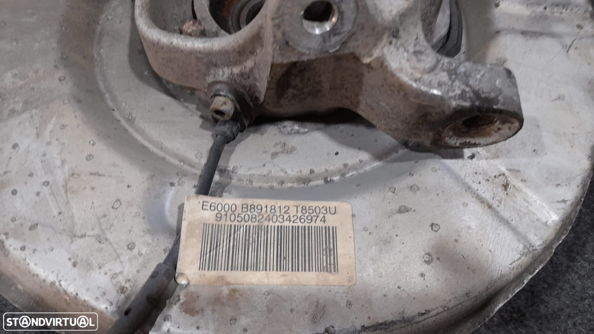 MANGA MANGAS EIXO TRASEIRO TRÁS B891812 T8503U 9205082403426980 BMW SERIE 5 E60 535D 286CV 306D4D - 8
