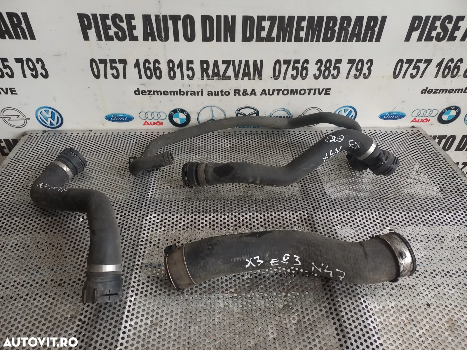 Furtun Conducta Apa Antigel Intercooler Turbo Turbina Bmw X3 E83 2.0 Diesel N47 177 Cai - Dezmembra - 5