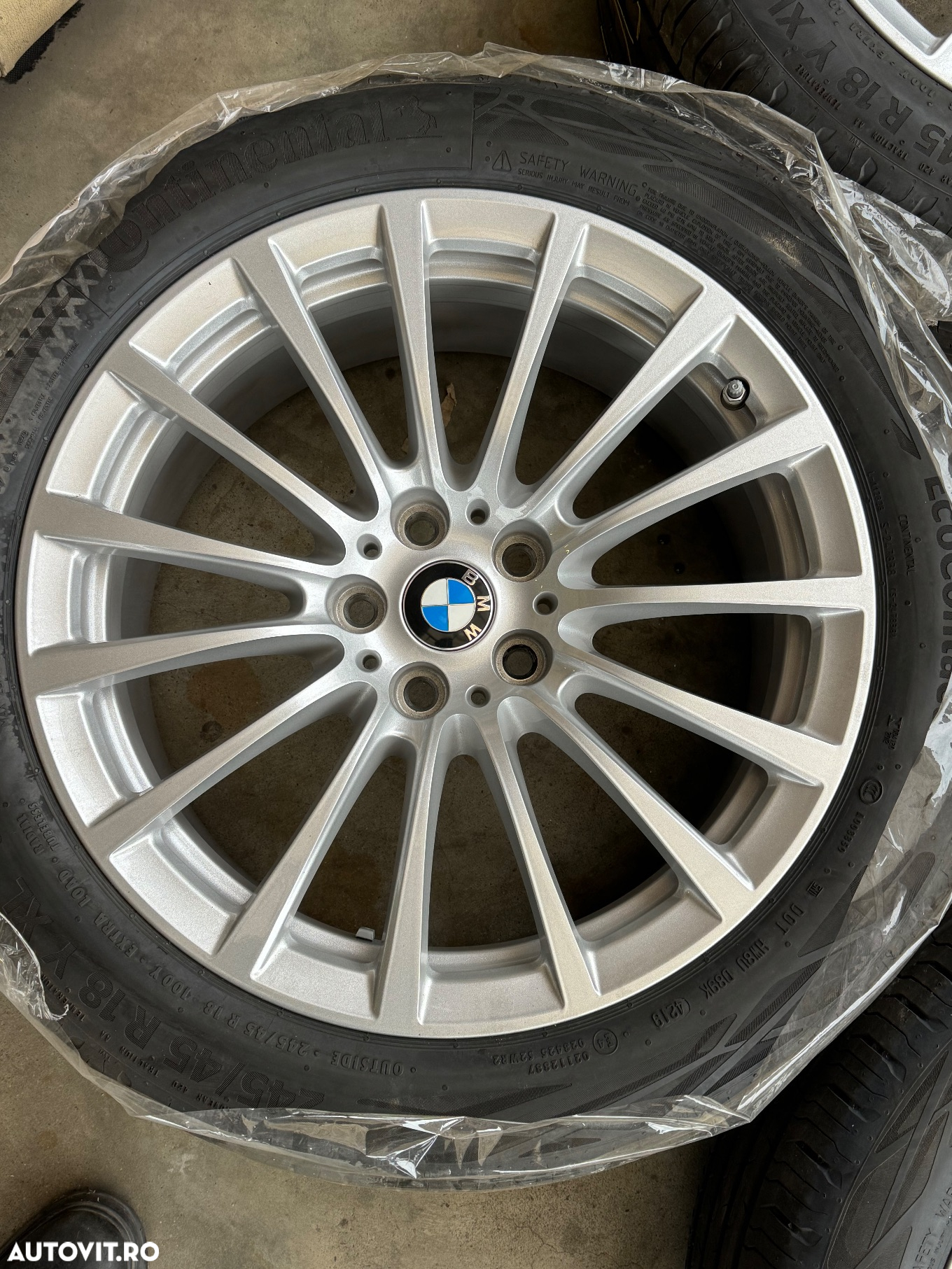 Vând jante originale BMW G30 seria 5 cu anvelope de vară noi - 4