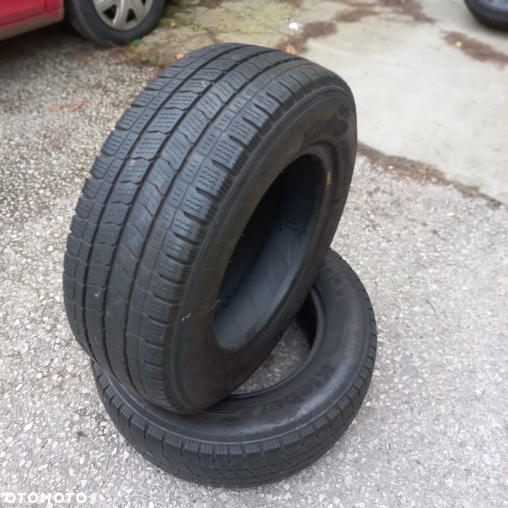 4 opony zimowe Kleber 215/65R15C 2022r i 2023r. bieżnik 6.5 i 8,5 mm / nie Michelin, Fulda, Dębica / - 6
