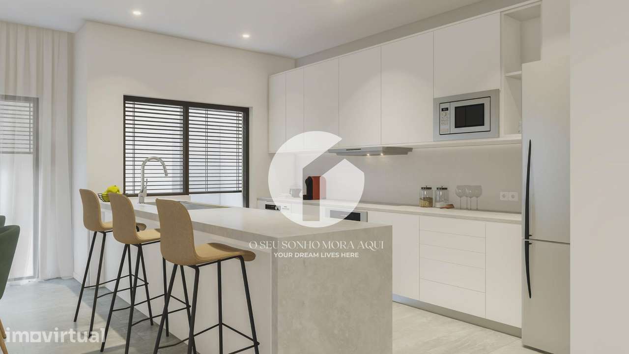 APARTAMENTO T3 NOVO EM MONCARAPACHO / OLHÃO C/ GARAGEM - Grande imagem: 5/17