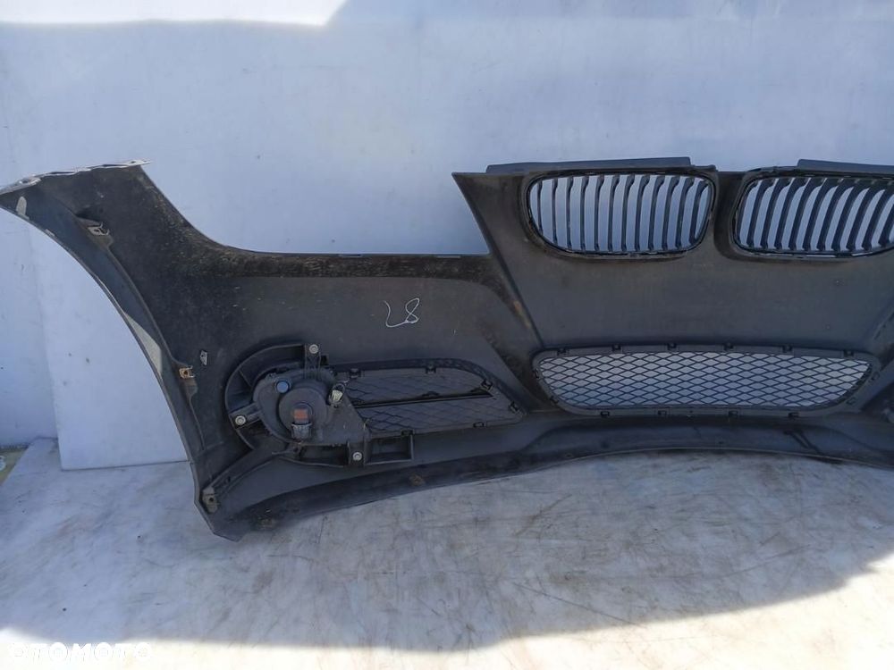 ZDERZAK PRZÓD PRZEDNI BMW 3 E90 E91 LCI LIFT 08-12r. CZARNY 7143745 - 5