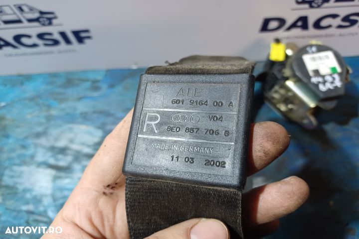 Centura siguranta fata dreapta 560788601 008R000 601916400A 8E0857706 - 3