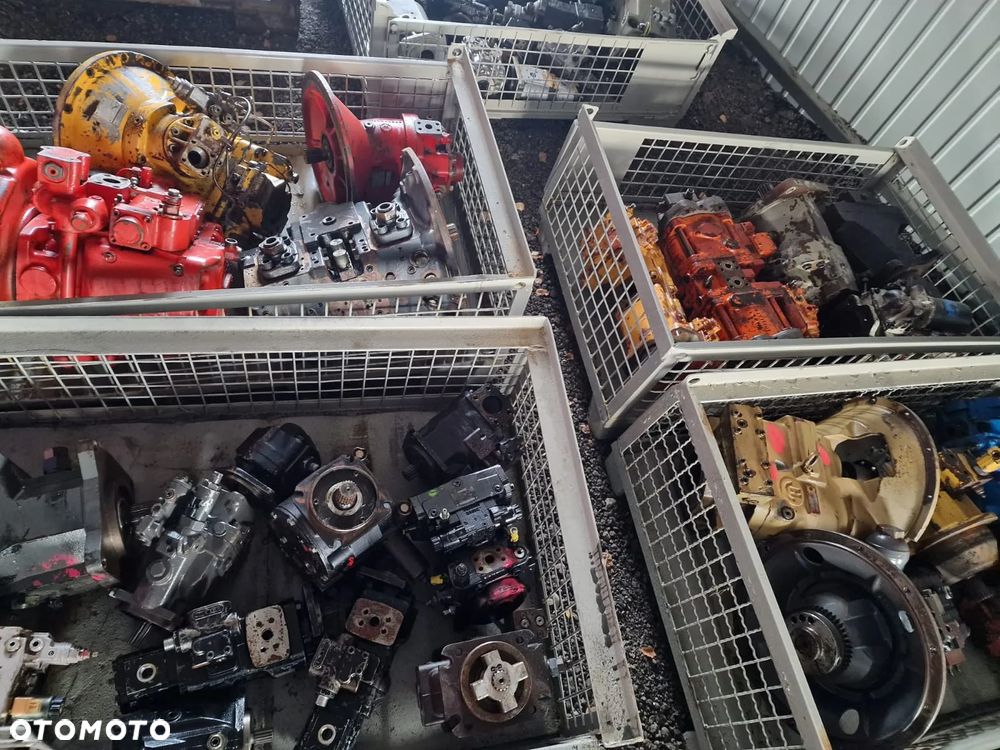 Pompa hydrauliczna silnik jazdy reduktor obrotu rozdzielacz hydrauliczny  różne typy do ładowarek ładowarka wózków widłowych i innych maszyn - 10