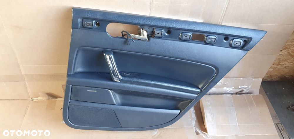 Boczek tapicerka prawy tył tylna prawa skóra VW Phaeton - 1