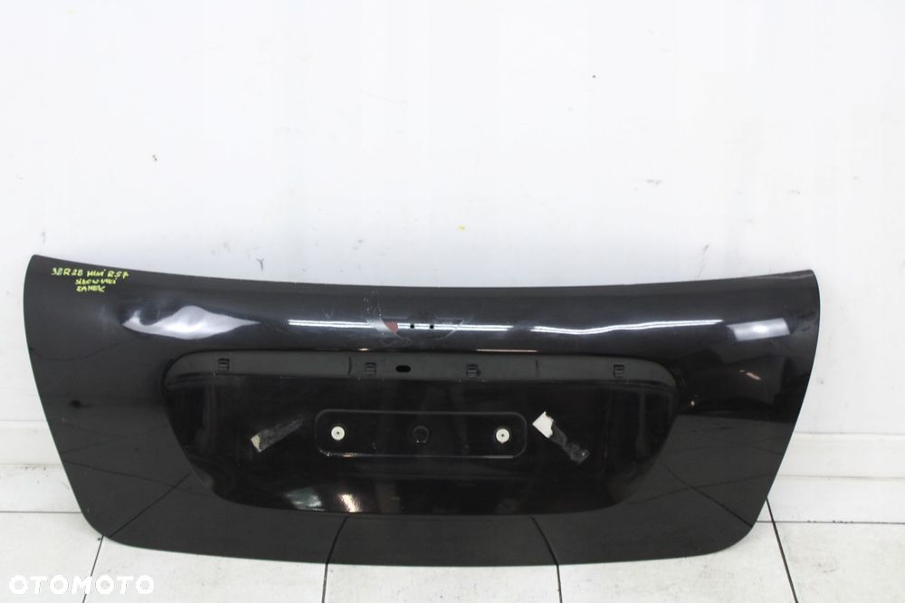 MINI R57 CABRIO 08R- KLAPA BAGAŻNIKA TYŁ TYLNA - 1