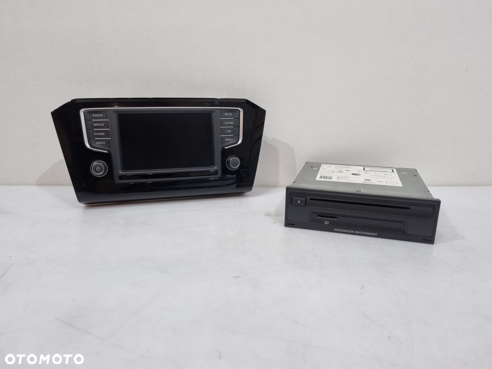 VW PASSAT B8 GOLF VII RADIO NAWIGACJA GPS EKRAN MIB STD2 3Q0035824 3G0919605B - 1