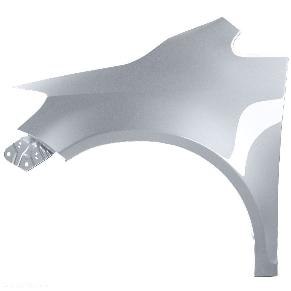 BLU Błotnik VW GOLF V PLUS 5 + LA7W lewy srebrny 05-09 przód ReflexSilber - 2