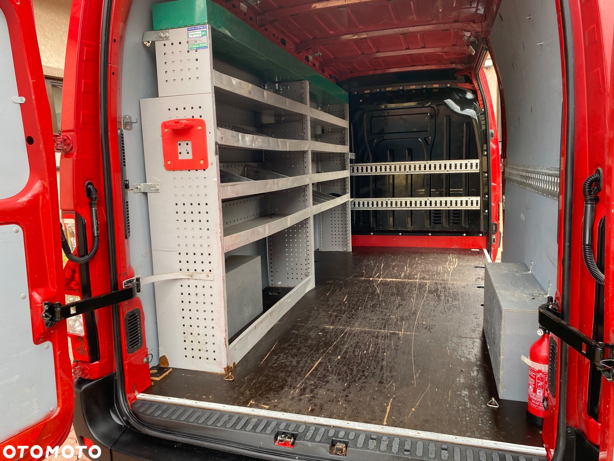 Renault MASTER L3 H3 z regałem warsztatowym , stan bardzo dobry - 13
