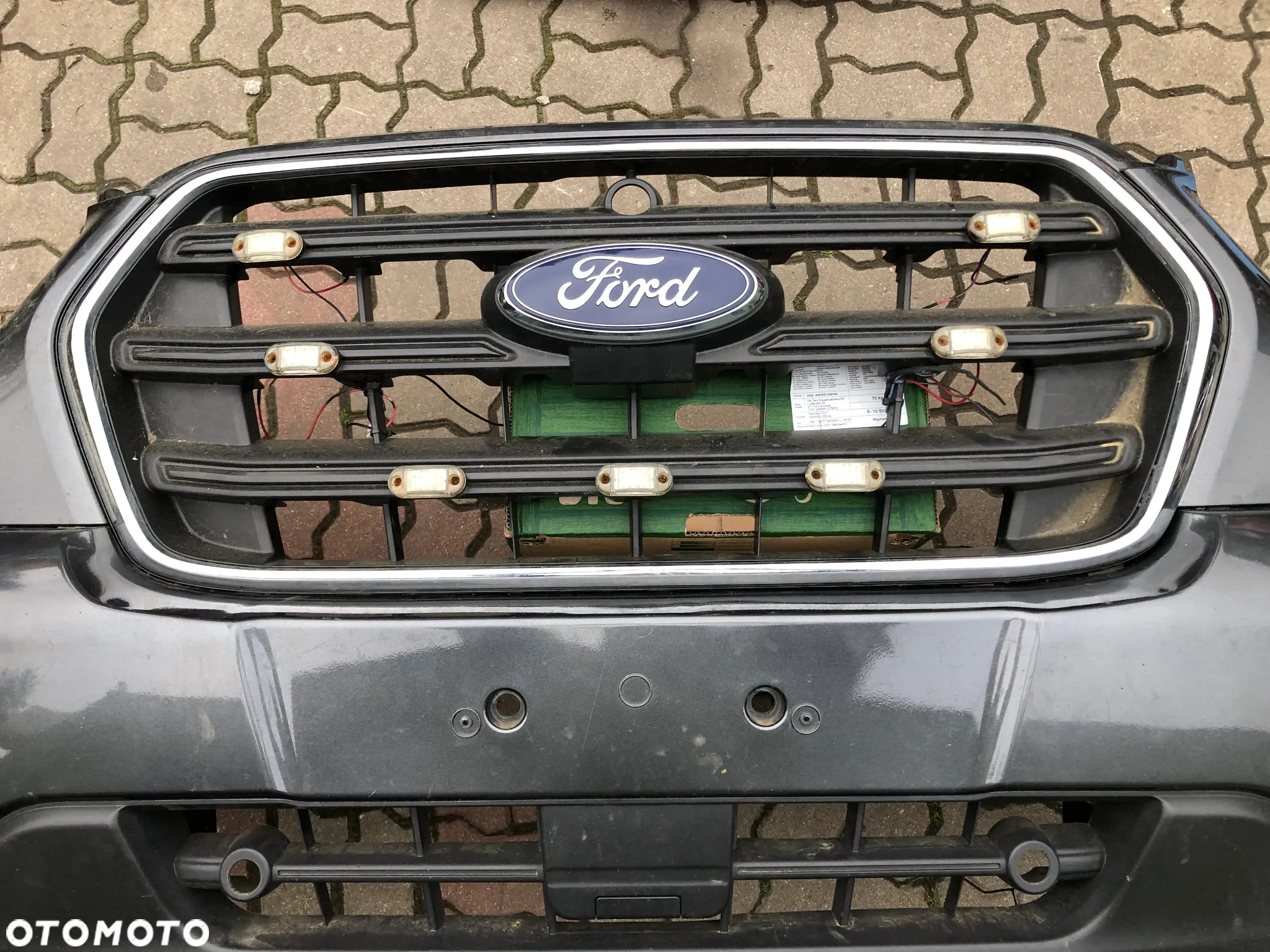 Ford Transit Mk8 Lift 18- Zderzak Przedni grill - 3