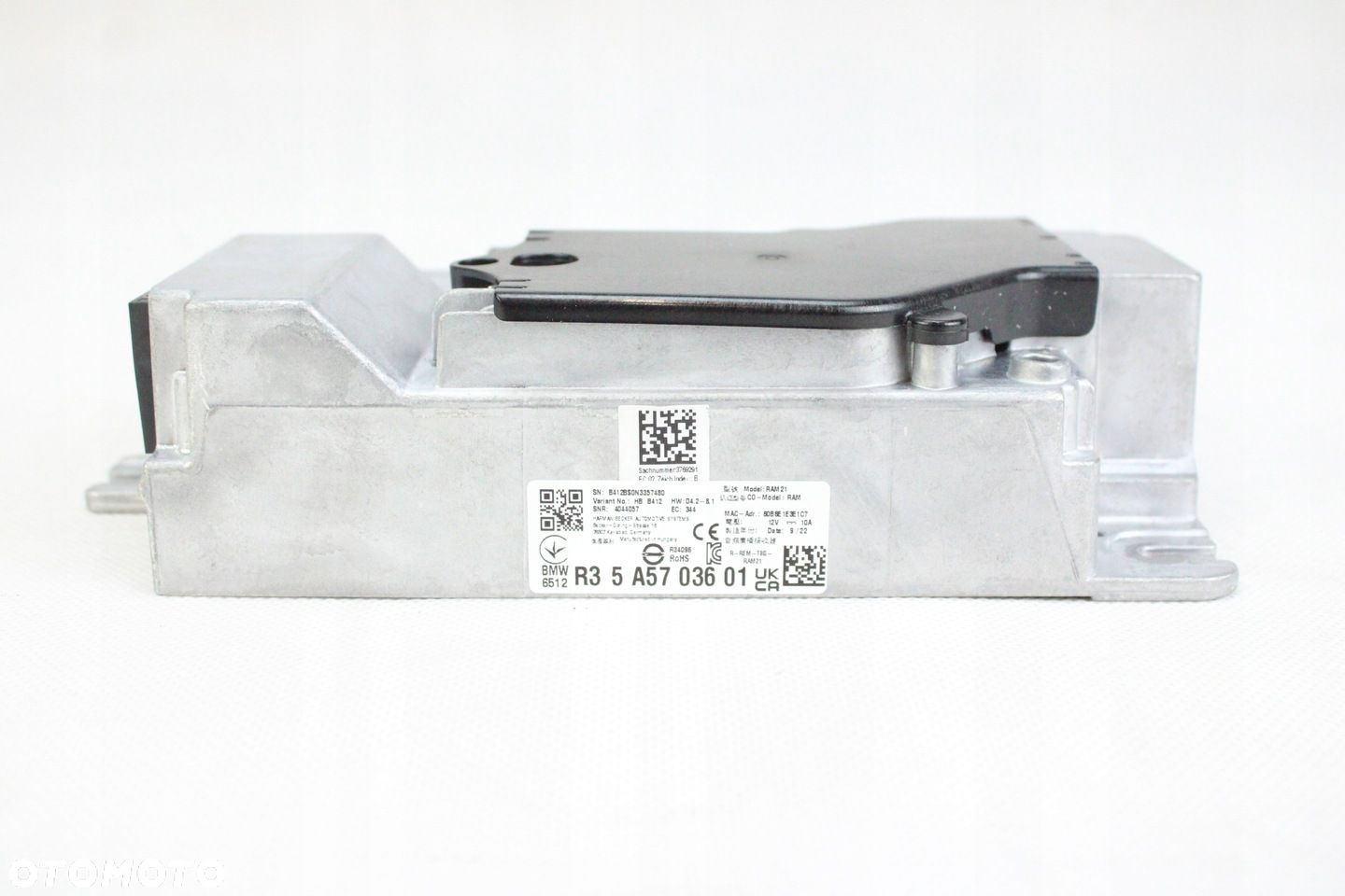 ORG STEROWNIK MODUŁ ODBIORNIKA AUDIO HARMAN RAM 21 BMW G26 G20 5A57036 - 5