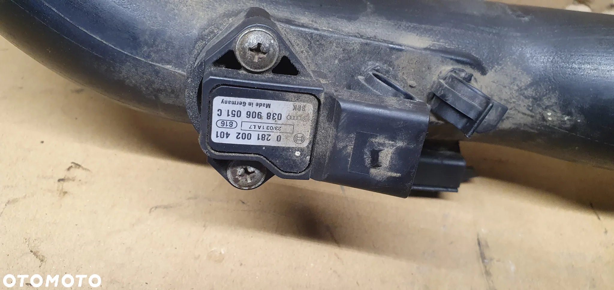 Przewód wąż rura intercoolera VW Passat B5 FL 1.9 TDI 130KM 8E0145762G 3B0145762G - 8