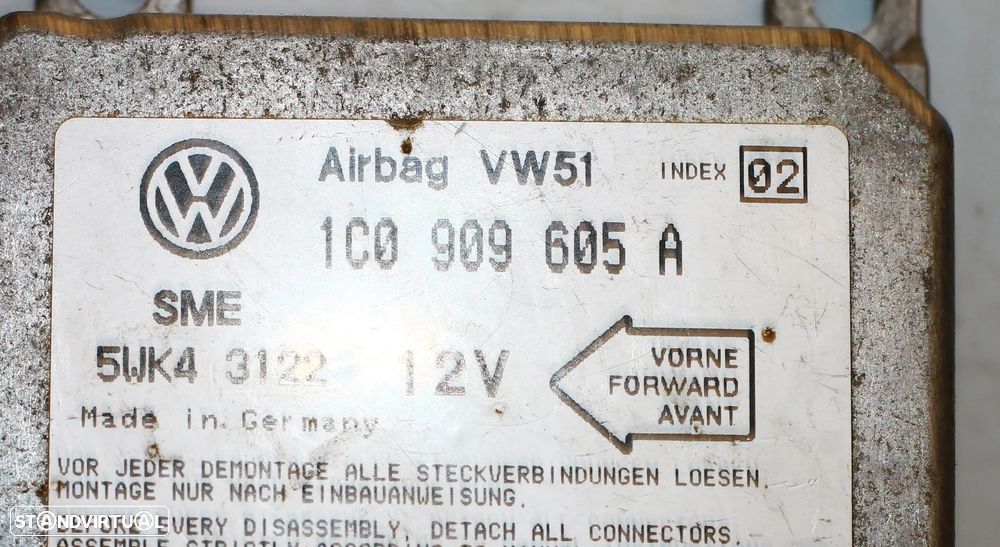 CENTRALINA DE AIRBAG VW POLO - 5