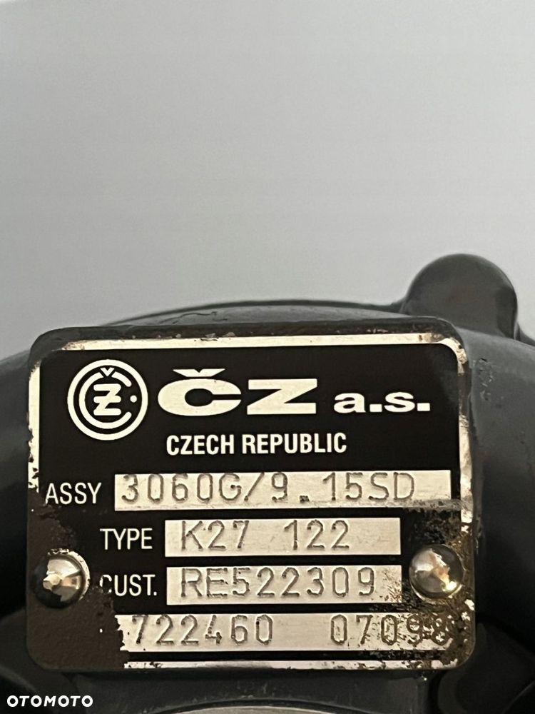 turbosprężarka john deere re522309 re518453 re544371 + rabat 800zł opis - 4