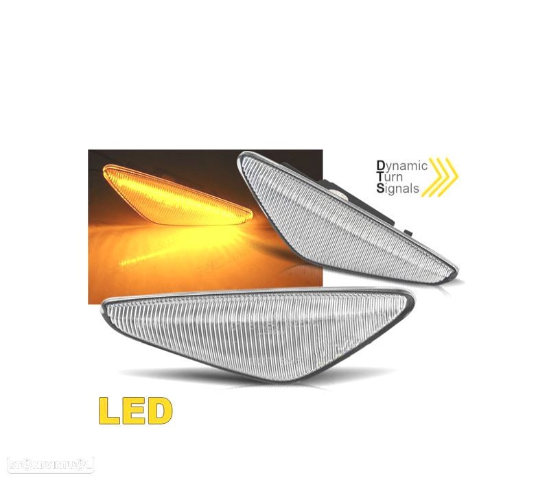 PISCAS LATERAIS LED BMW X5 E70 X6 E71 X3 F25 07-14 BRANCO - 1