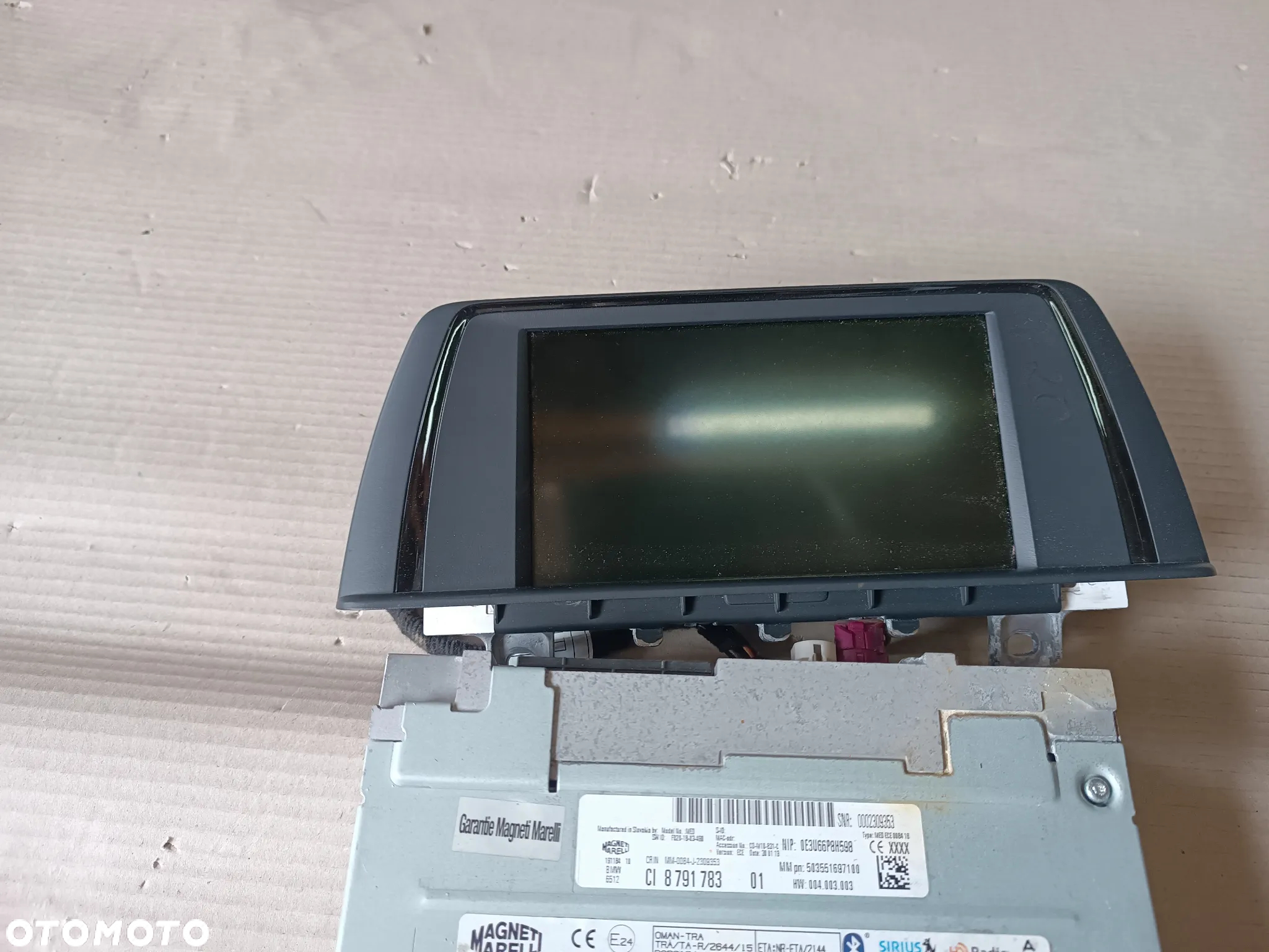 RADIO NAWIGACJA GPS WYŚWIETLACZ BLUETOOTH BMW F20 - 3