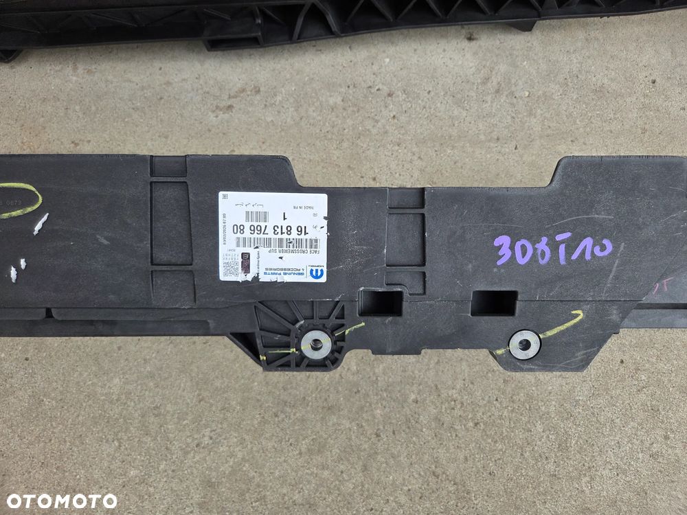 Pas przedni wzmocnienie górne belka pod zamek Peugeot 308 T10 P5   9832155180 - 8
